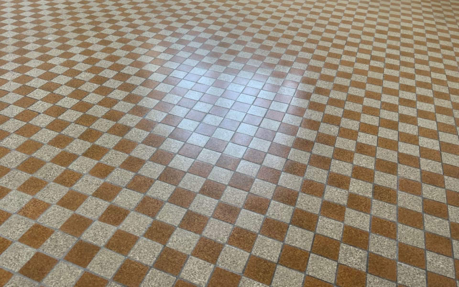Rénovation de carrelage en porphyre