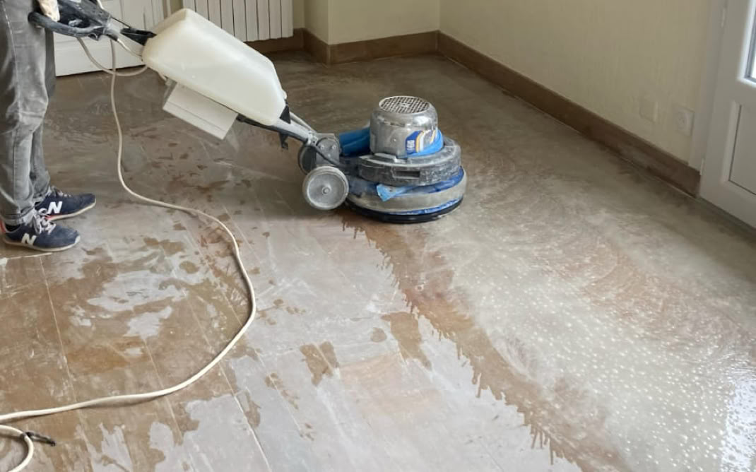 Rénovation de pierre de Buxy Ponçage et Traitement