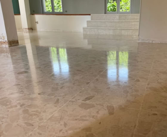 Création d’un paillasson en Terrazzo