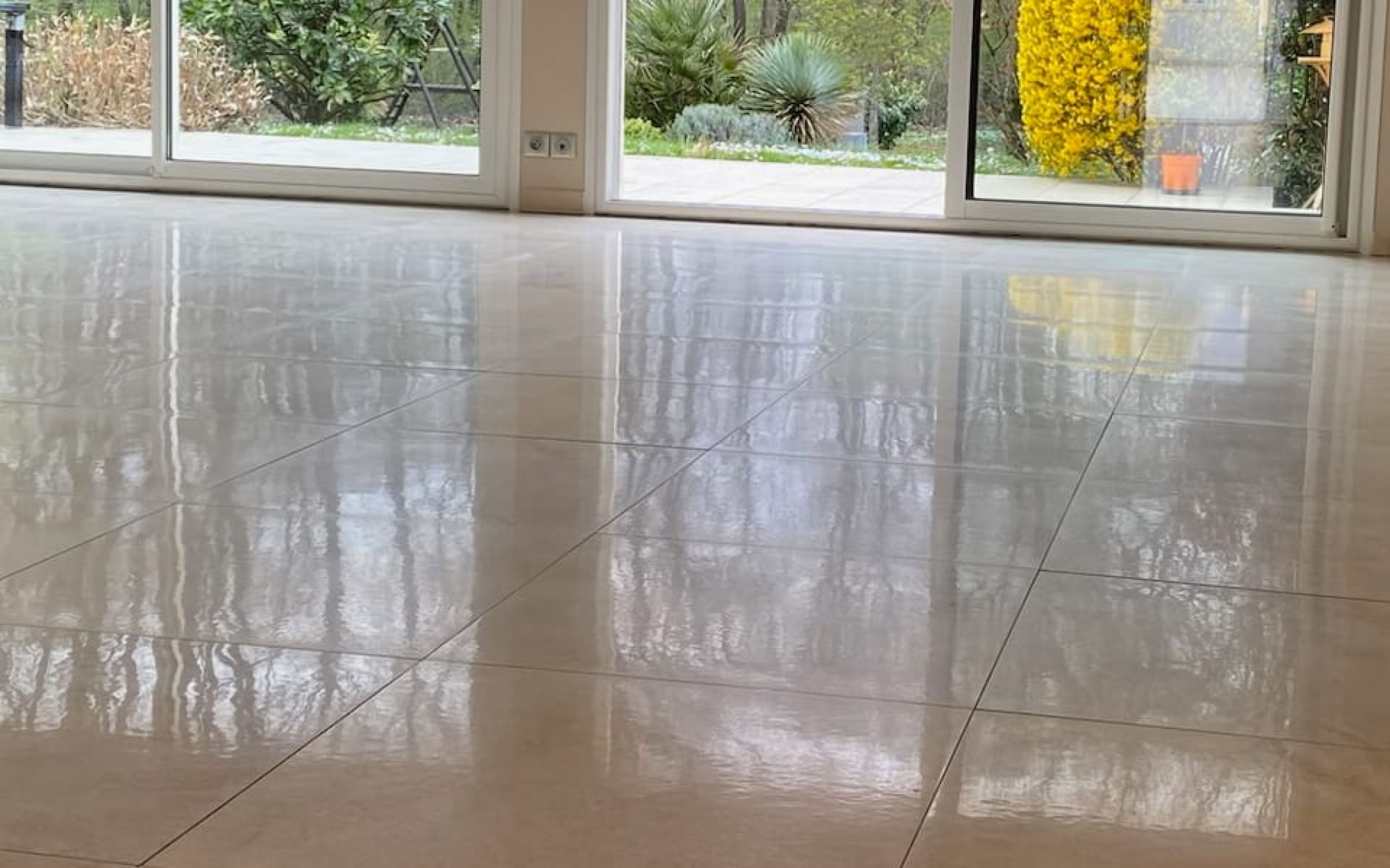 Rénovation de carrelage en grès cérame