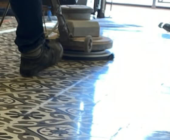 Protection des tomettes, carreaux ciment, et autres...