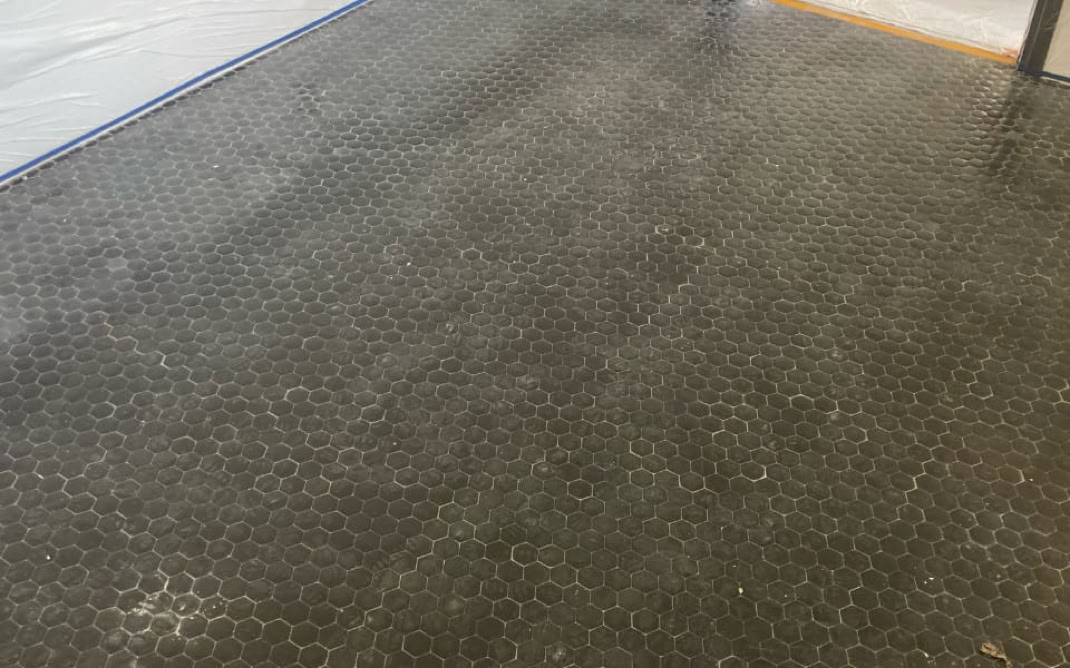 Rénovation de carrelage en grès émaillé