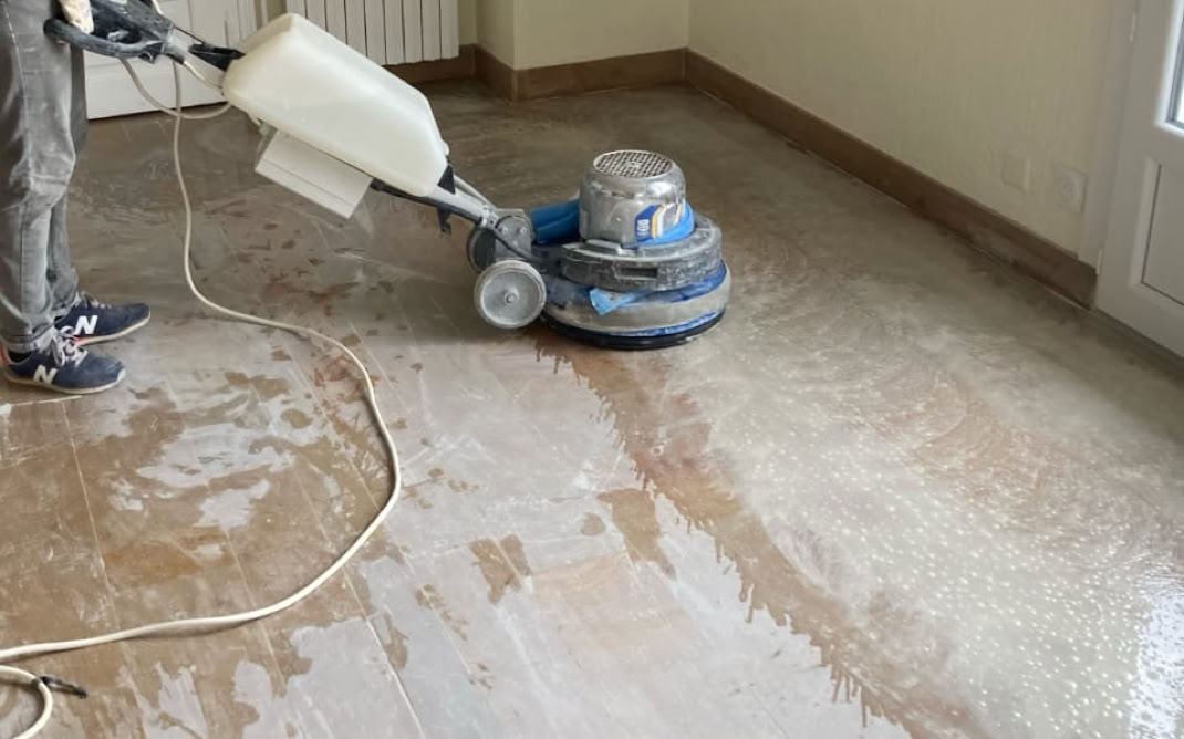 Rénovation de pierre de Buxy Ponçage et Traitement