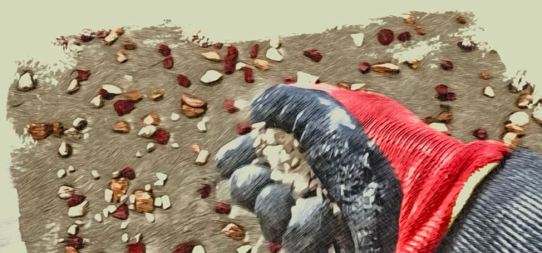 Création d’un paillasson en Terrazzo
